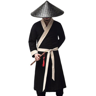 grand chapeau en paille japonais homme
